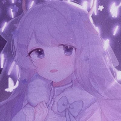 高冷紫色系头像动漫动漫头像
