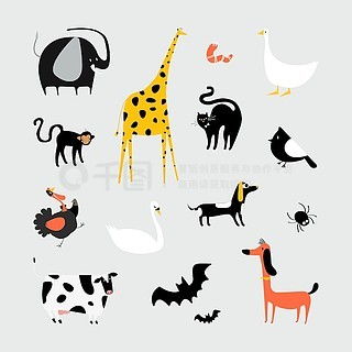 图片免费下载鹿插画素材鹿插画模板千图网