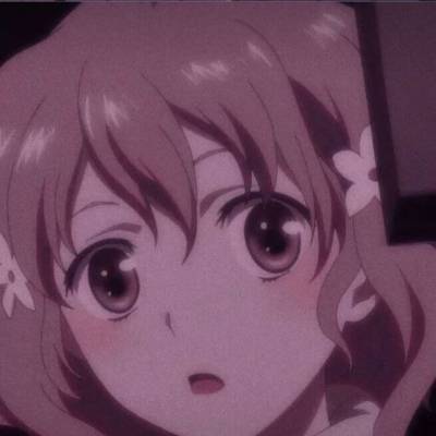 粉色系头像卡通人物女头