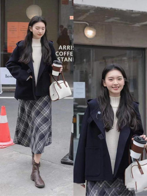冬天里的蓝色系成时尚新宠,显白又治愈,也太好看了吧