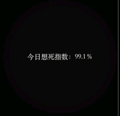 给我非常丧的图片