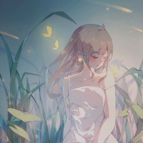 最近很火的浅色系动漫女生头像