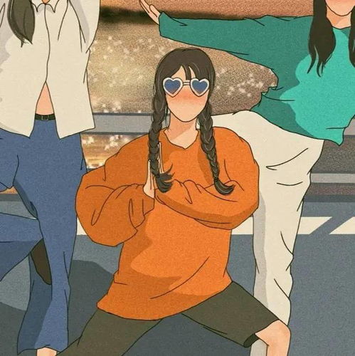 三人闺蜜头像