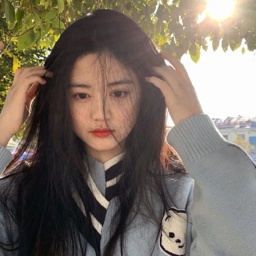 女生头像今日份快乐