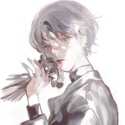 个性伤感颓废病态动漫男头,带血伤痕累累太颓废了
