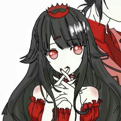 黑暗病娇系动漫头像图片忧郁压抑还悲伤