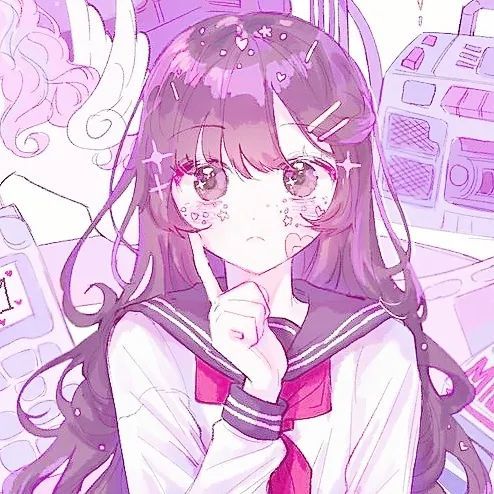 647期粉色系女生头像