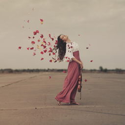 白色头像意境淡雅系列女意境