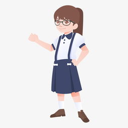 韩系可爱小女生手绘插画图片素材其他格式下载动漫人物大全