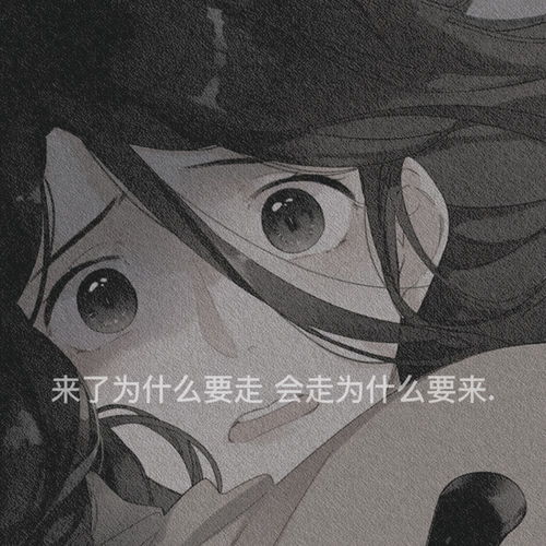 女系动漫头像伤感文案