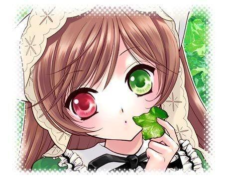 有没有人有动漫女生霸气头像最好两个眼睛颜色不一样但颜色都很靓