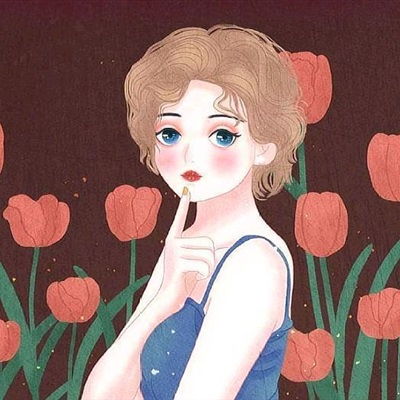 好看插画女生头像,高清插画女生头像图片
