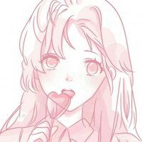 粉色系头像卡通人物我宣你