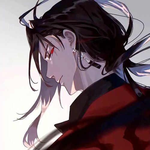 红色系男生漫头跨年男头