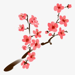 简约唯美清新粉色小花朵桃花图片素材其他格式下载动漫人物大全