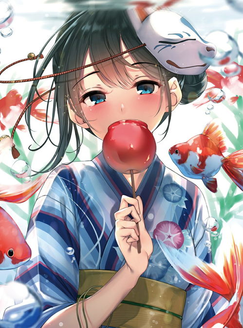节日氛围满分苹果糖特辑二次元女生头像