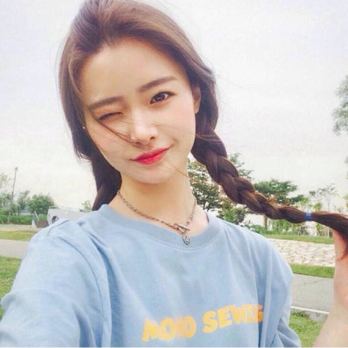 女生头像清新自然系头像图片蓝色系