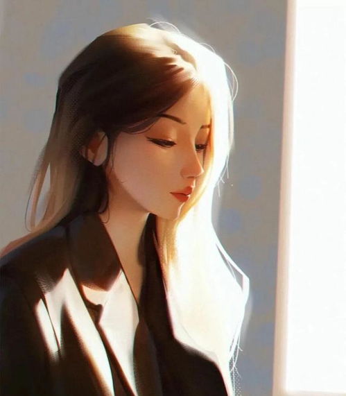 漫画风系列女生头像3