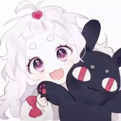 闺蜜头像猫咪系双人动漫闺蜜