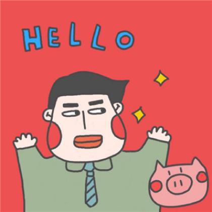 萌系情侣头像卡通一对两张,不吵不闹放任自如的我