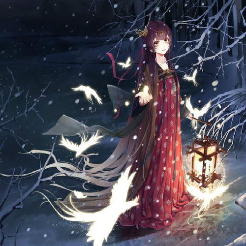 韩系古装头像女生系列动漫妖妖梦